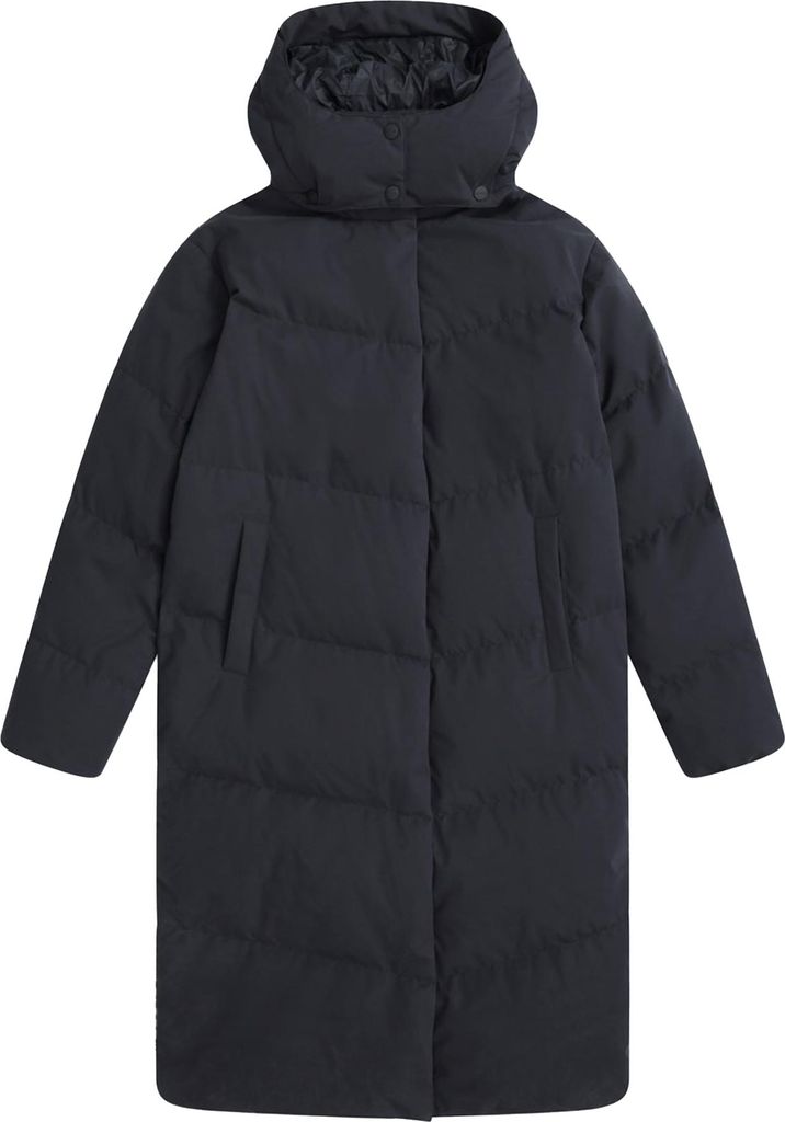 Animal - "Tess" Daunenjacke für Damen, Lang geschnitten MW4643 (40 DE) (Schwarz)