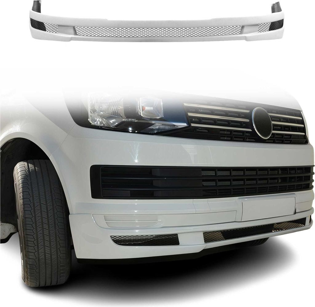 Unterfahrschutz Spoiler Lippe für VW T6 Transporter 2015-2019 Grundiert