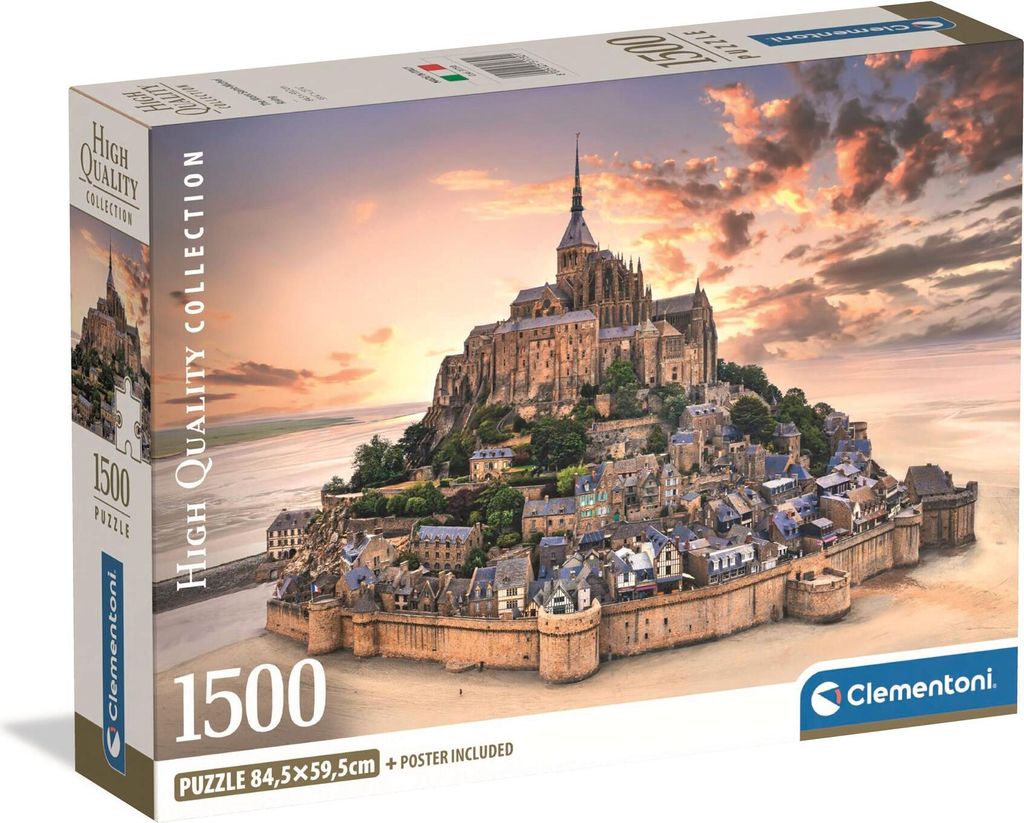 Clementoni High Quality Collection 31730, 1500 Stück(e), Produktbild 