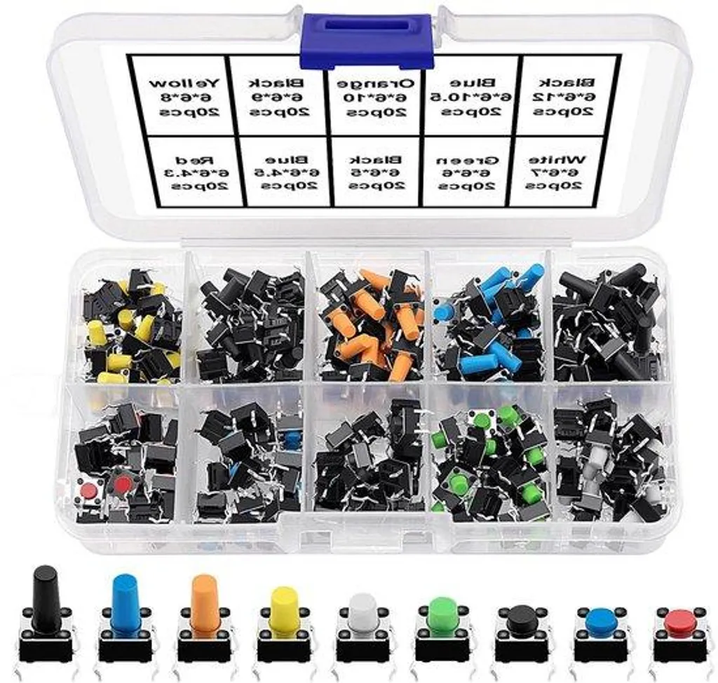 Lot de capteurs miniatures 6mm x 6mm pour l'industrie électronique