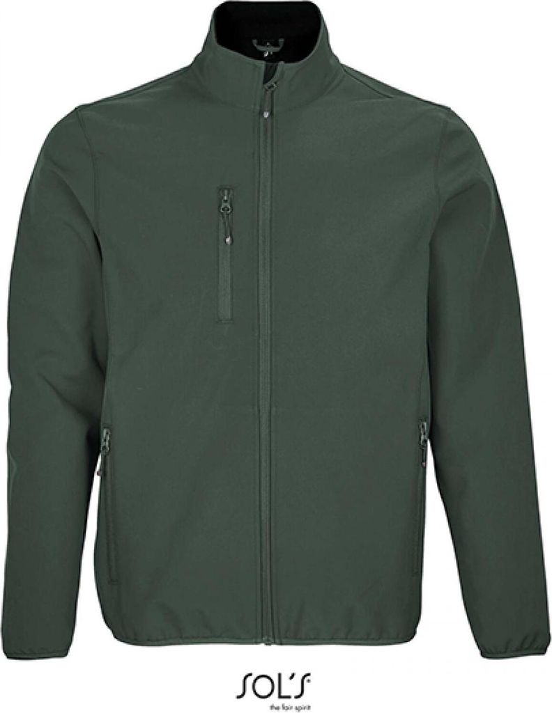 SOLs 03827 | MenŽs Falcon Zipped Herren Softshell Jacket - Farbe: Forest Green - Größe: L