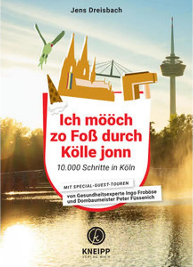 Livre de Voyage Cologne à pied : Circuits Touristiques et Pédestres
