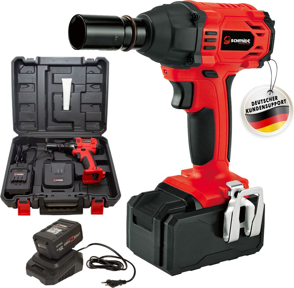 SCHMIDT security tools Akku-Schlagschrauber IW-320 - Produktbild 