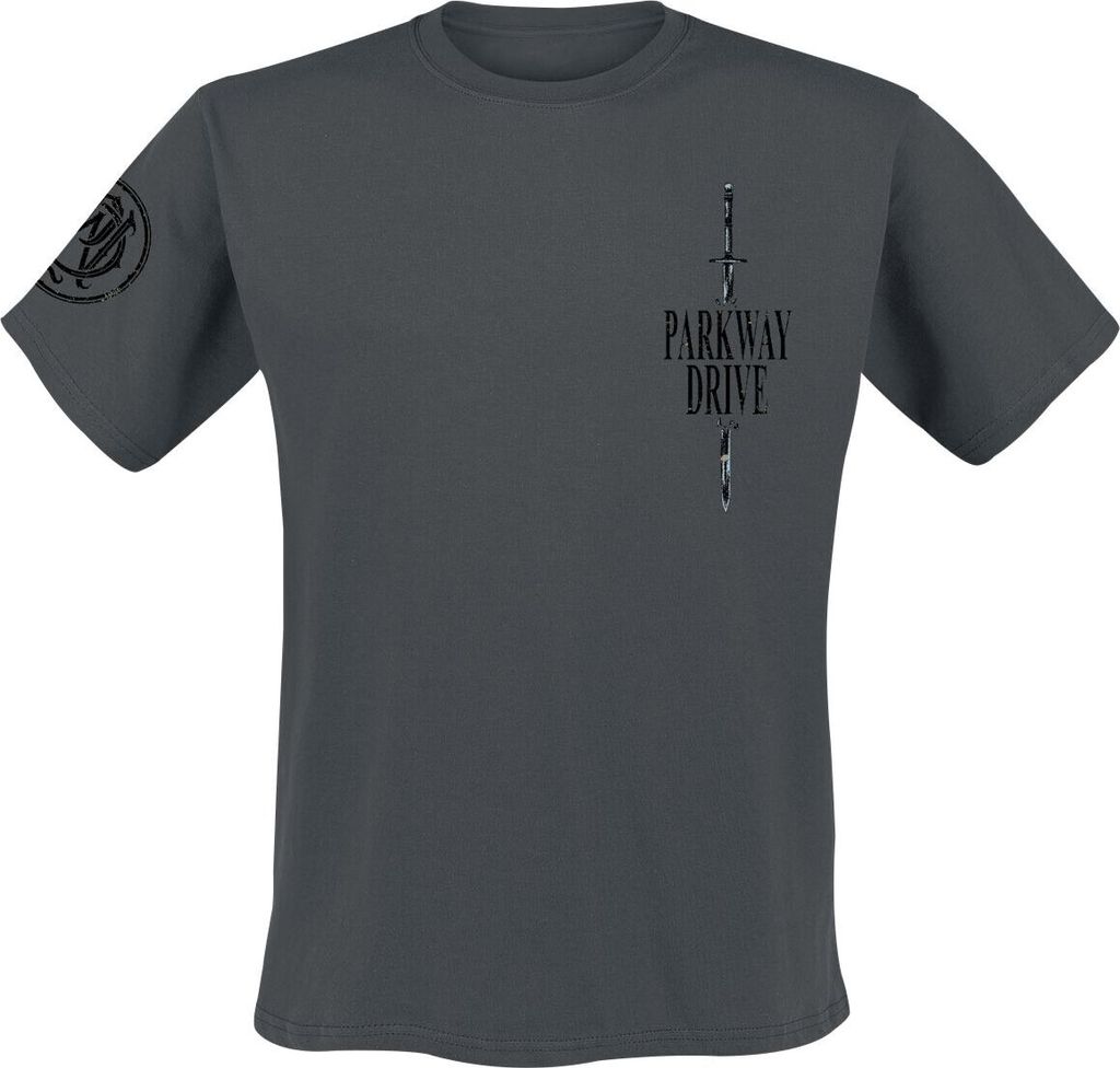 Parkway Drive T-Shirt Herren You Can't Break Me grau XL