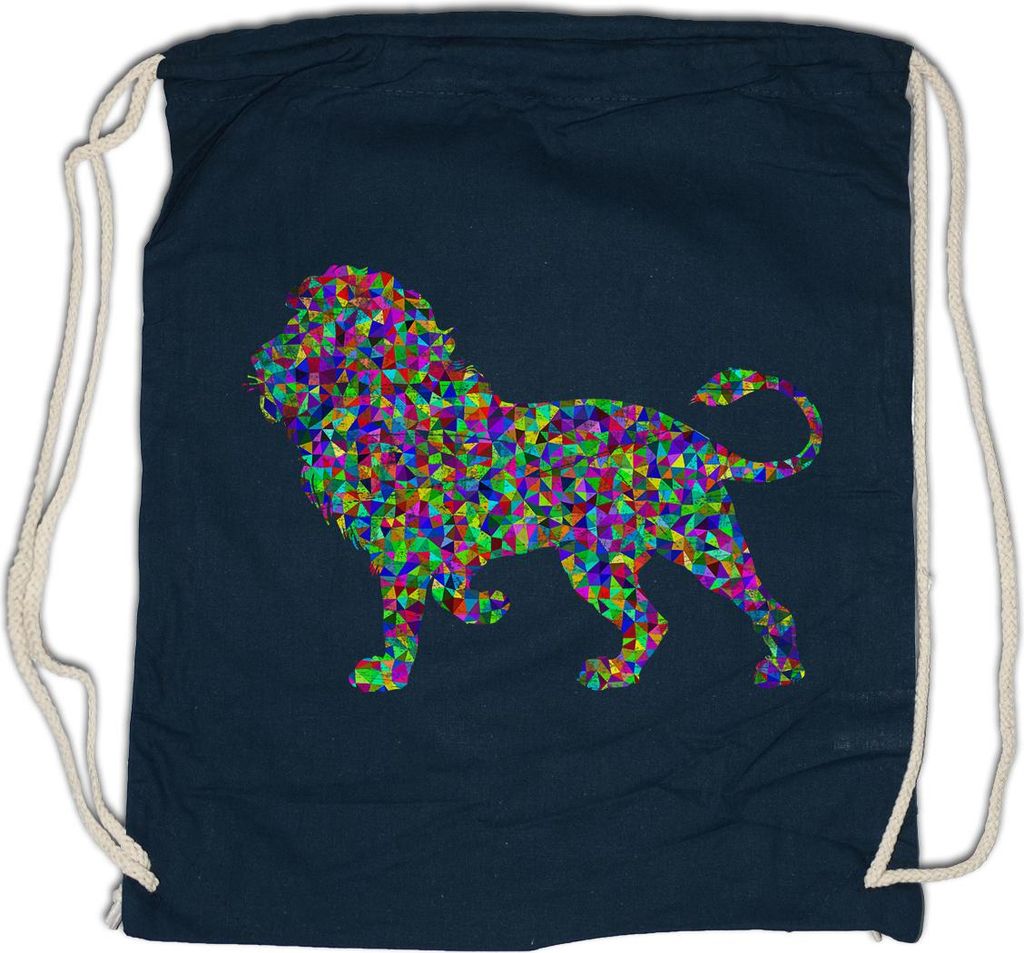 Urban Backwoods Colored Lion, Turnbeutel, Farbe: Navy