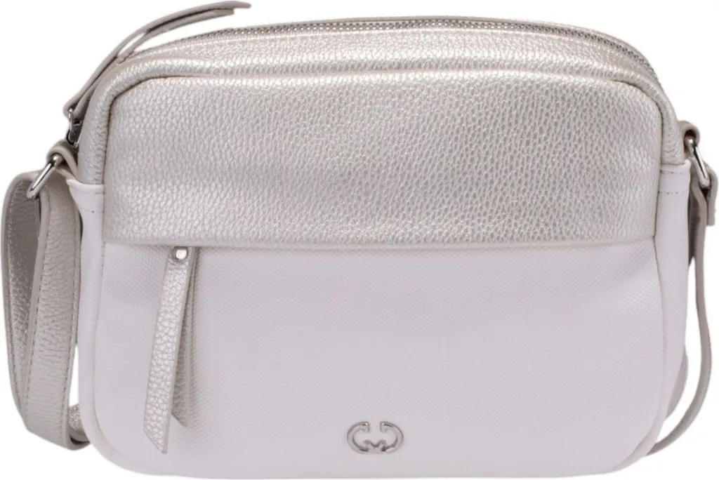 Sac à épaule bandoulière argenté métallisé GERRY WEBER tendance