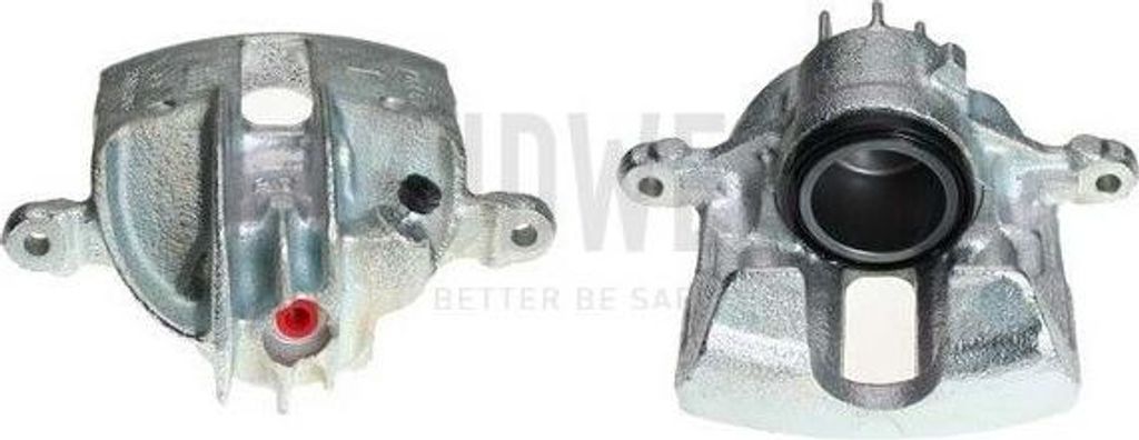 BUDWEG CALIPER 342855 Bremssattel OE 4605A178 kompatibel mit V40, S40, Forfour, Colt, Carisma
