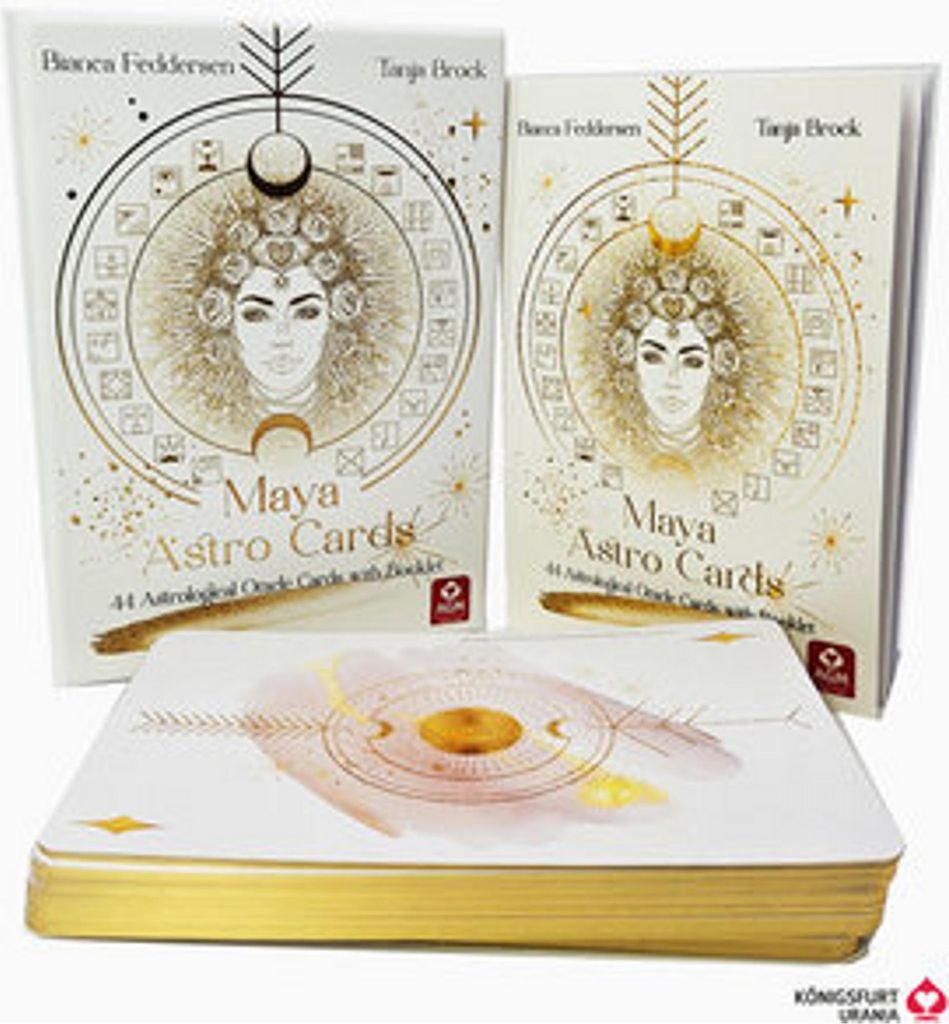 Maya Astro Cards: 44 astrological oracle cards with booklet