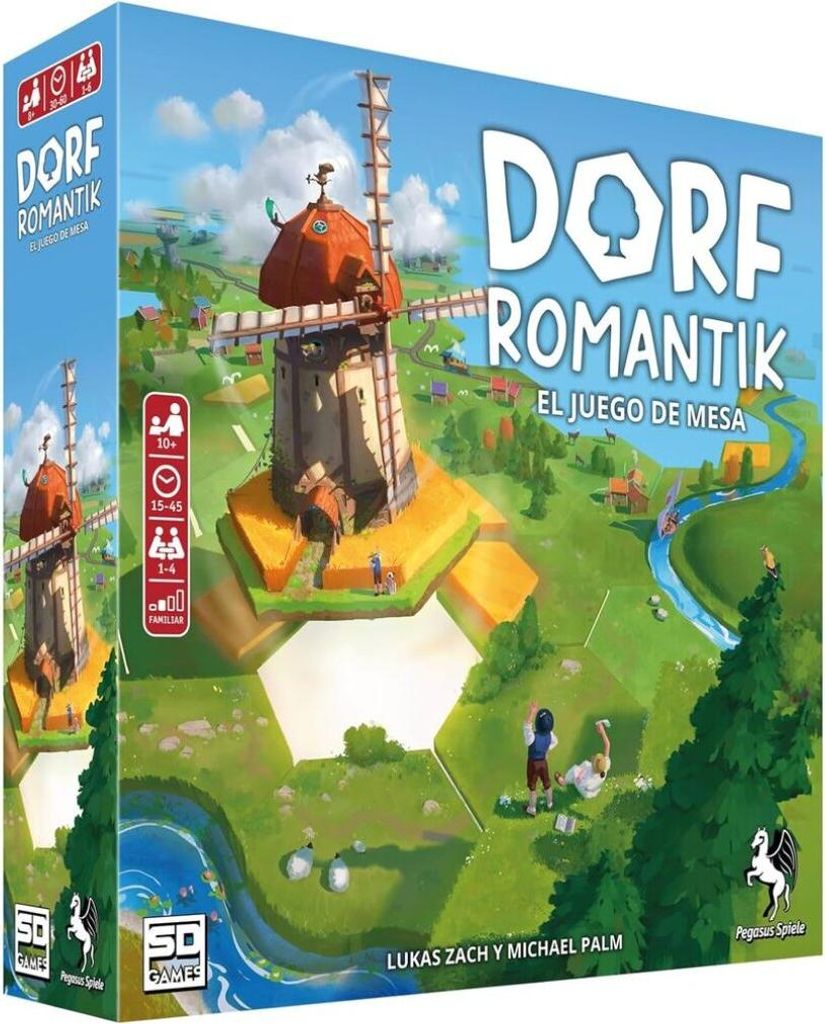 Spanisches Dorfromantik Brettspiel Produktbild 