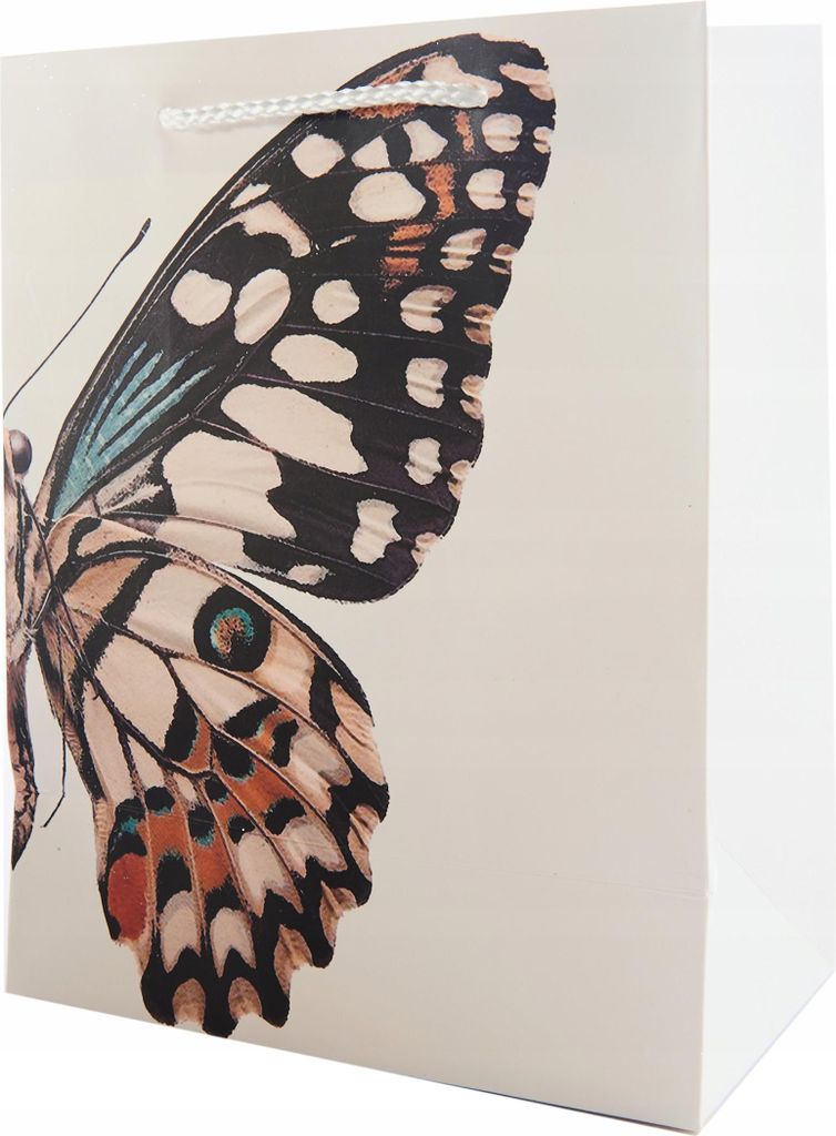 Geschenktüte Schmetterling 18x23cm - Kleine Papiertüte Bunt & Fröhlich für Geschenke