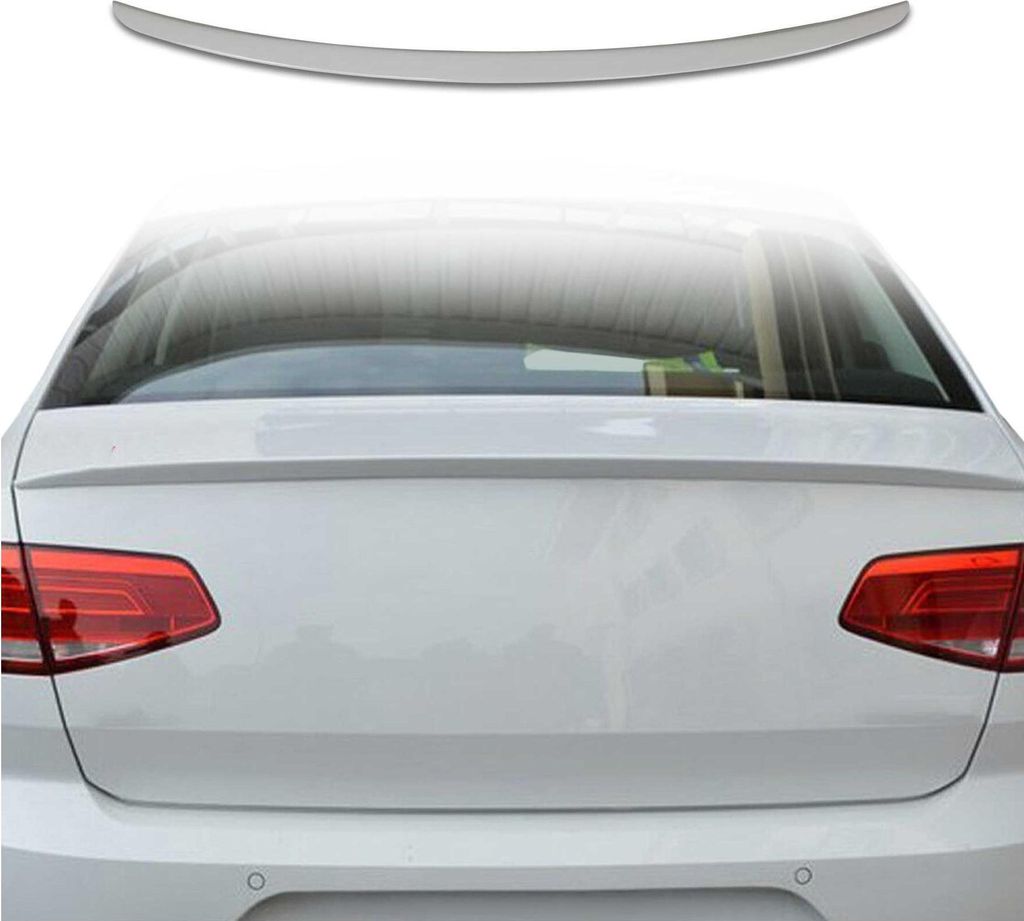 Heckspoiler Dachspoiler Hecklippe für VW Passat B7 2010-2015 Limo ABS Grundiert