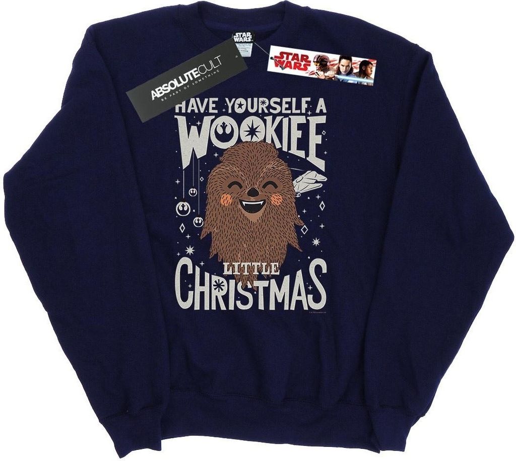 Star Wars - "Wookiee Little" Sweatshirt für Herren BI45662 (5XL) (Marineblau)