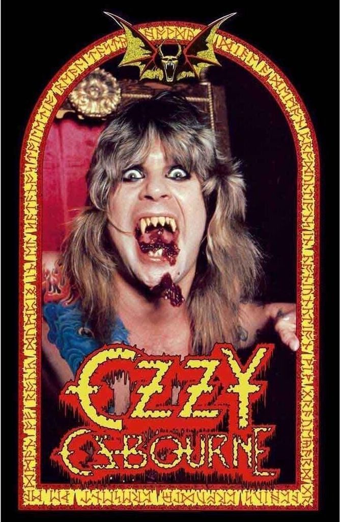 Ozzy Osbourne Speak of the Devil Flagge