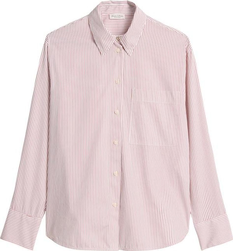 Marc OŽPolo Casual (318) Blouse, oversized fit, long kimono, multi/bright red D01 D01 36