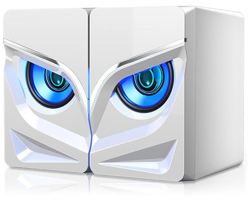 PC-Lautsprecher, aktive Stereo-Lautsprecher mit Lautstärkeregelung und Mini-Gaming-Lautsprechern (3,5 mm)