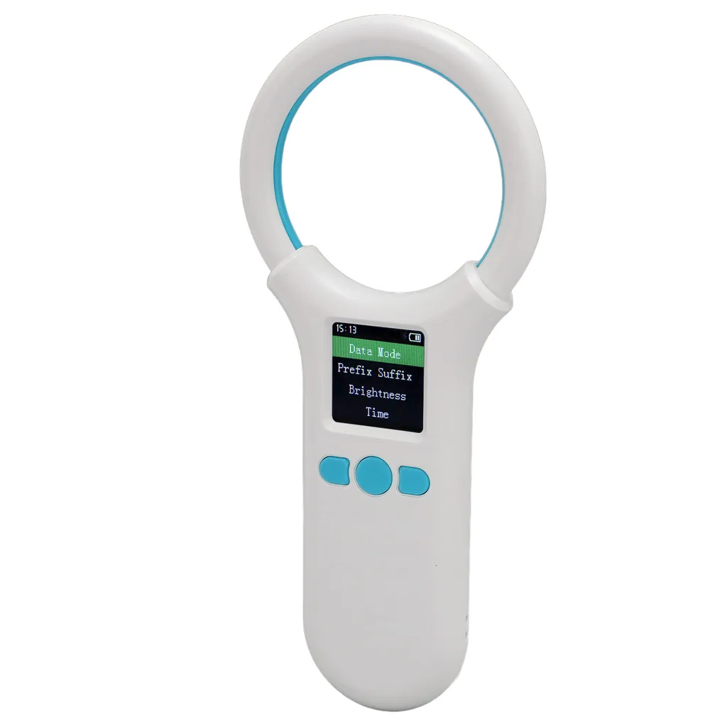 Scanner RFID Animali LCD TFT USB Lettore Microchip FDX-B EMID - 7