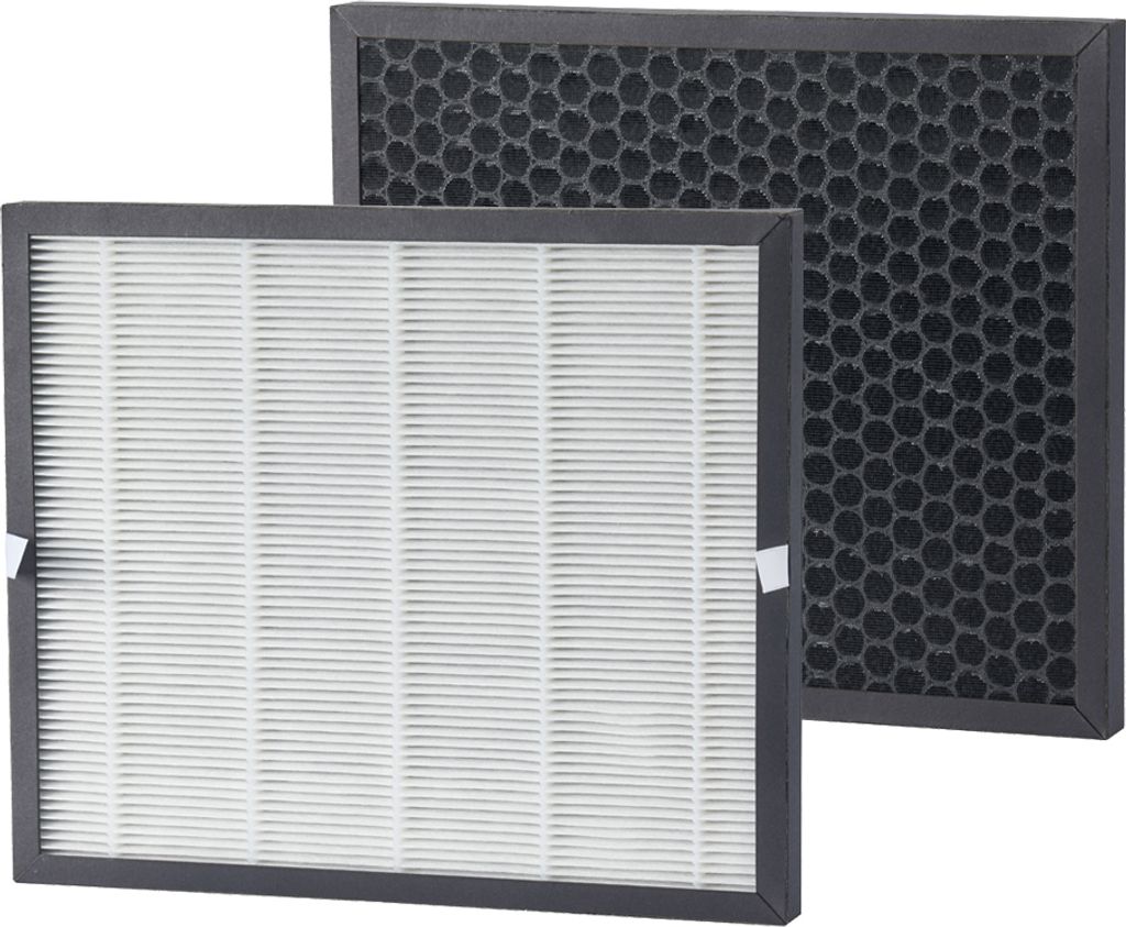 2in1 HEPA-Filter und Aktivkohlefilter Ersatzfilter für Greenmigo 55L WiFi (ALPHA-AF55 WiFi) Luftentfeuchter Raumentfeuchter,Weiß/Schwarz