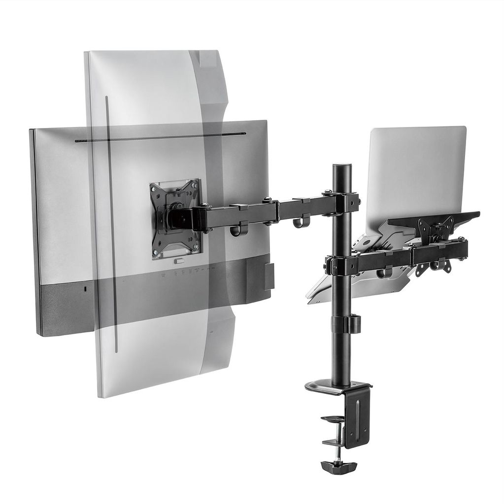 Spacetronik SPA-121 Monitor- und Laptophalterung Produktbild 