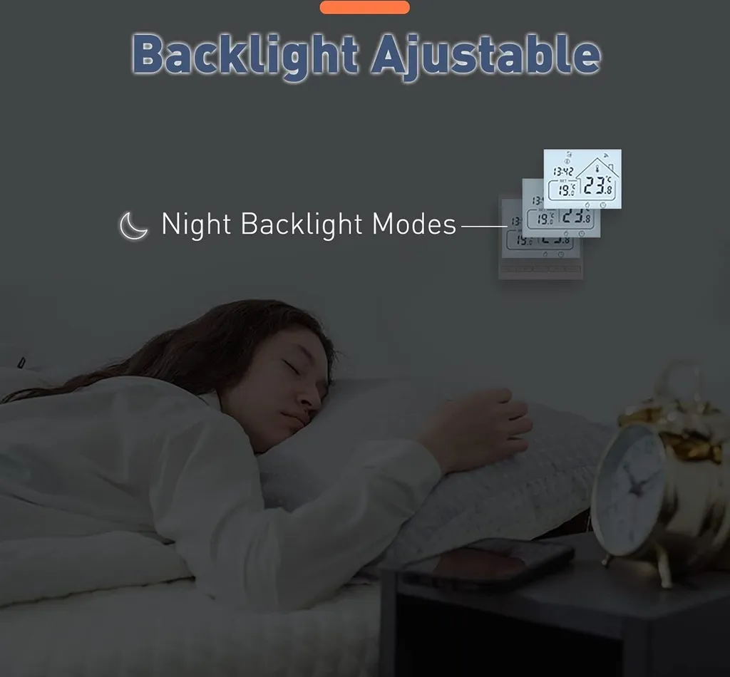 Thermostat Programmable Wi-Fi Beok pour Régulation Chauffage à Distance