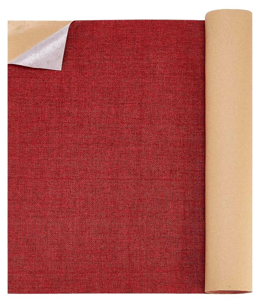 2 m Selbstklebende Leinenflicken, 40 cm Dickes Sofa-Reparaturset aus Strapazierfähigem Stoff, DIY Große Leinenflicken für Polster, Bürostuhl, K...