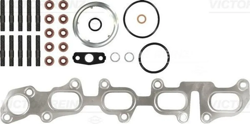 Kit de joints turbo Audi A3 1.6 Tdi avec goujons et écrous de bloc