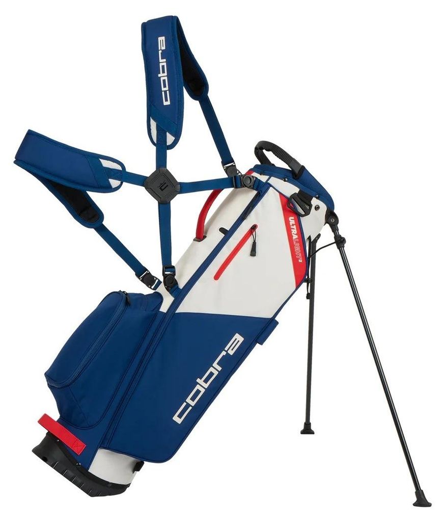 Sac de golf Cobra Ultralight 2, bleu et blanc Image du produit 