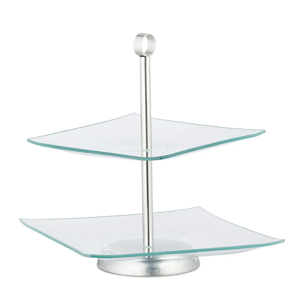 relaxdays 10 x etagere a 2 livelli - 6