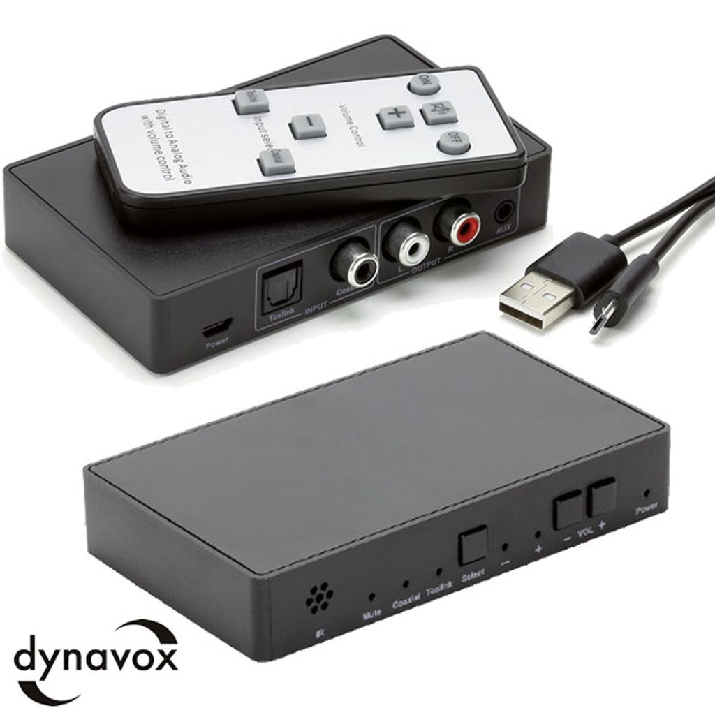 Dynavox DAC UM1 mit Fernbedienung Produktbild 3