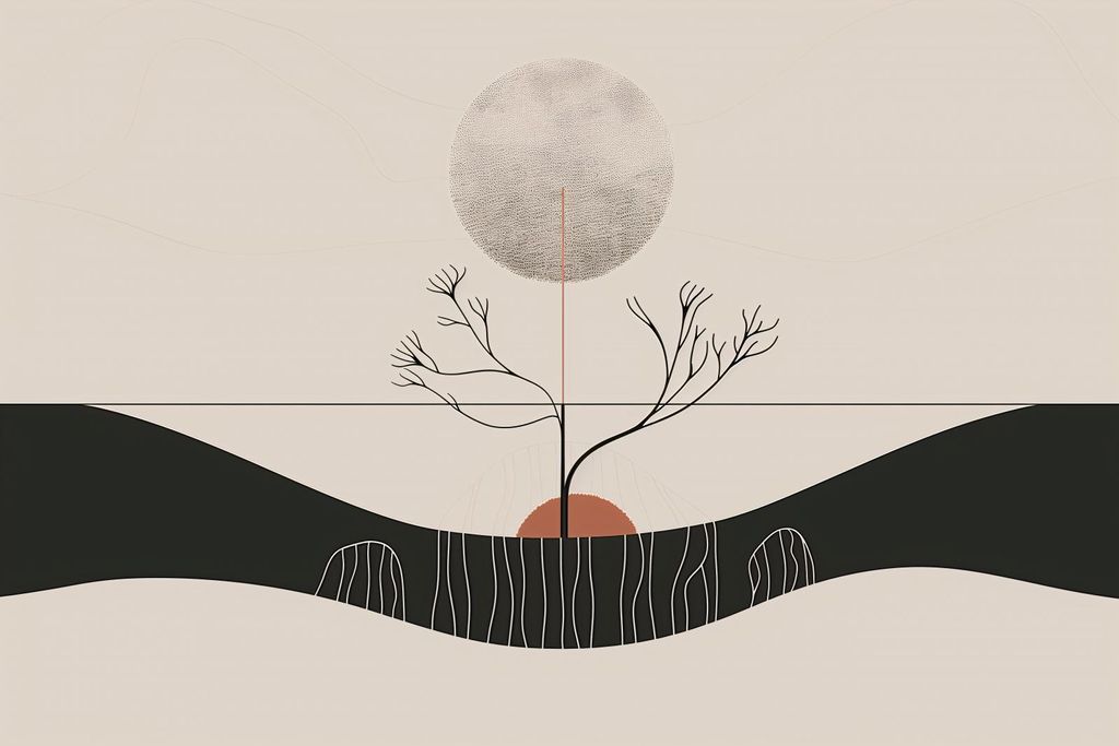 Plakat 45x30cm Wintermond