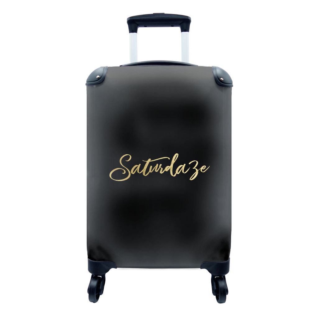 MuchoWow® Koffer Handgepäck Trolley Rollkoffer Kleine Produktbild 