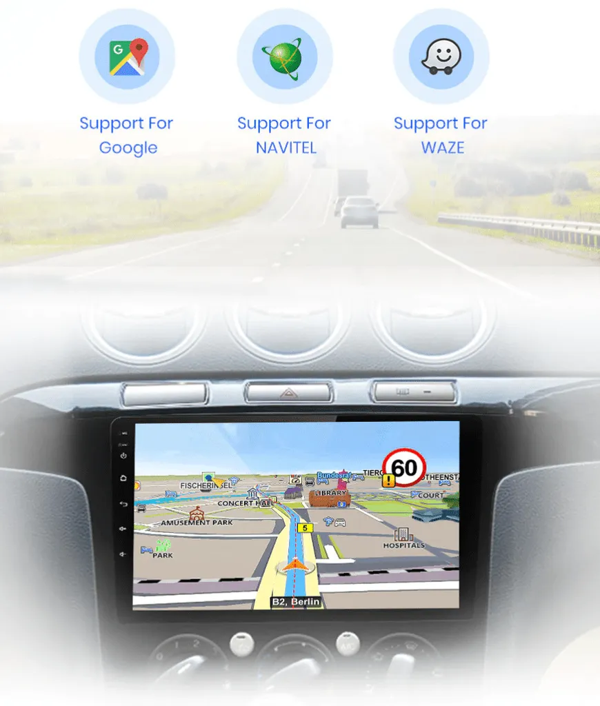 GPS Android Ford S-Max 2007-2008 : Autoradio Fluide 2Go+32Go avec Caméra - 4