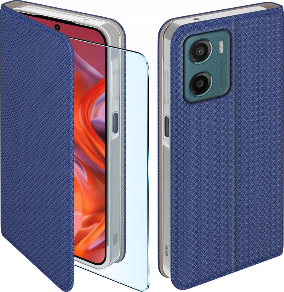 Funda con tapa para Motorola Moto G05 | E15, con cierre y Imagen del producto 