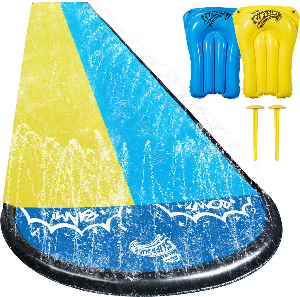 Wham-O Slip N Slide Double Wave Rider (548,64 cm) con Immagine del prodotto 