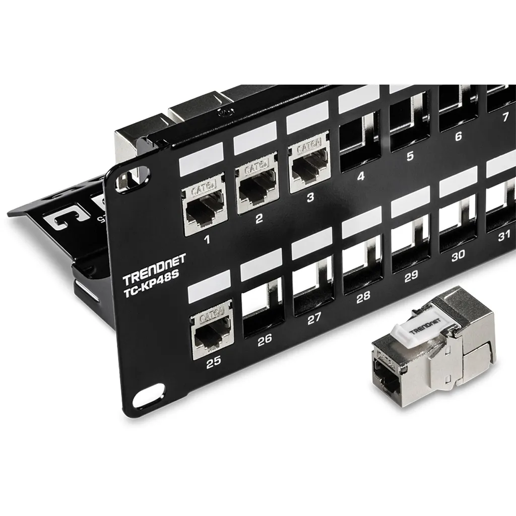 TRENDnet TC-KP48S 48 Porte Keystone: Pannello Patch Professionale 2U