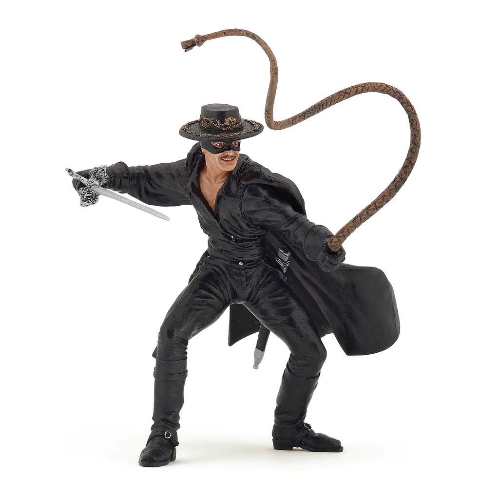 Papo 30261 Zorro con frusta 10 cm Personaggi storici Novità Immagine del prodotto 