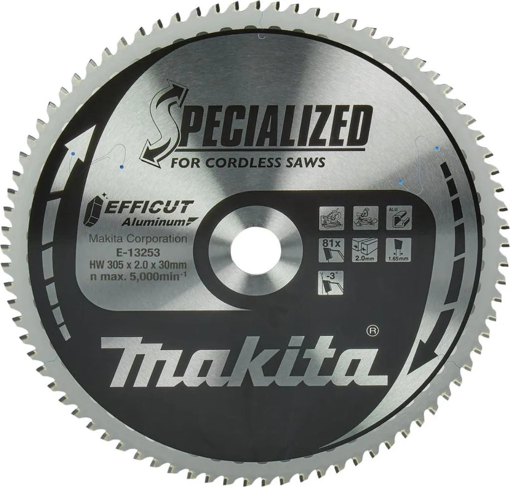 Lame de scie circulaire Makita E-13253 Efficut 305mm pour le bois