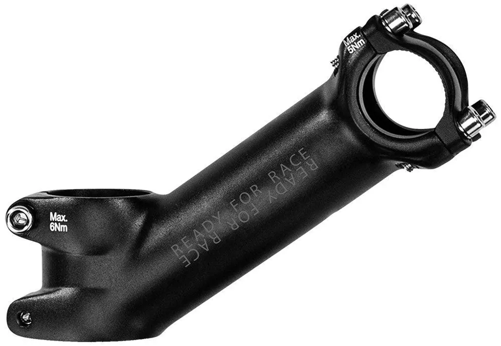 Potence vélo pour position droite Rfr Cmpt 90 mm ±35º argentée