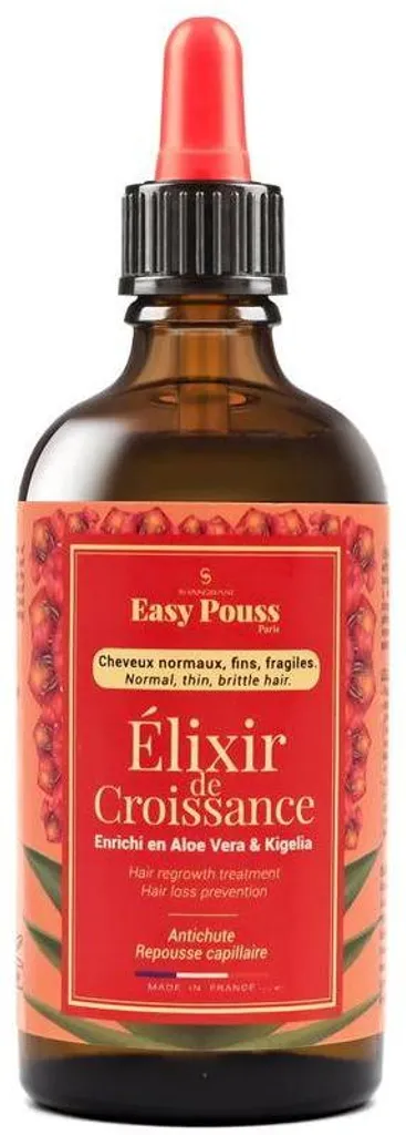 Easy Pouss Traitement Repousse Cheveux 100ml : Sérum Élixir Anti-Chute