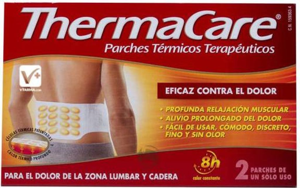 Impacchi termici Thermacare per la parte bassa della Immagine del prodotto 