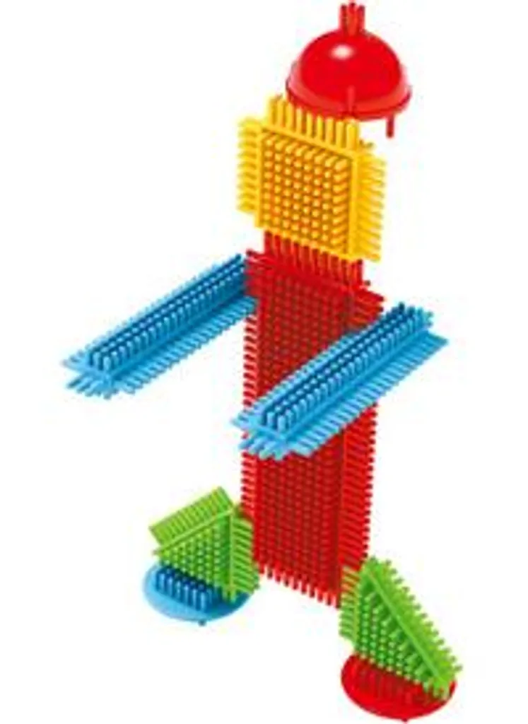 KiddyGo Nopper Jeu de Construction 36 Pièces Clipsables Multicolores - 2
