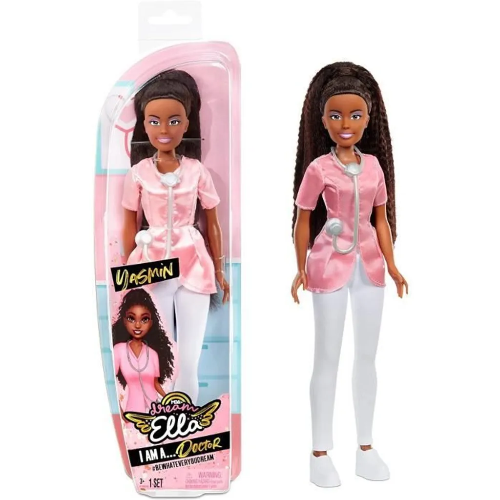 Poupée Dream Ella I AM Pédiatre Articulée avec Accessoires Médicaux