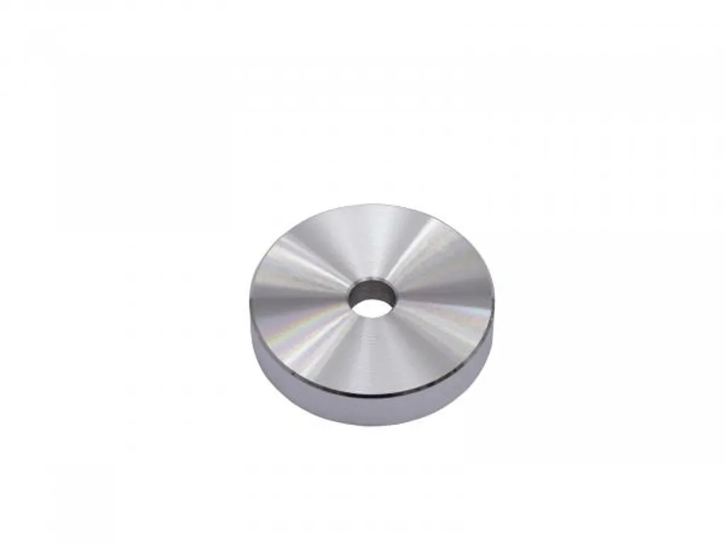 Centrotavola 45 Giri Omnitronic Alluminio - Il Puck Argento Indistruttibile