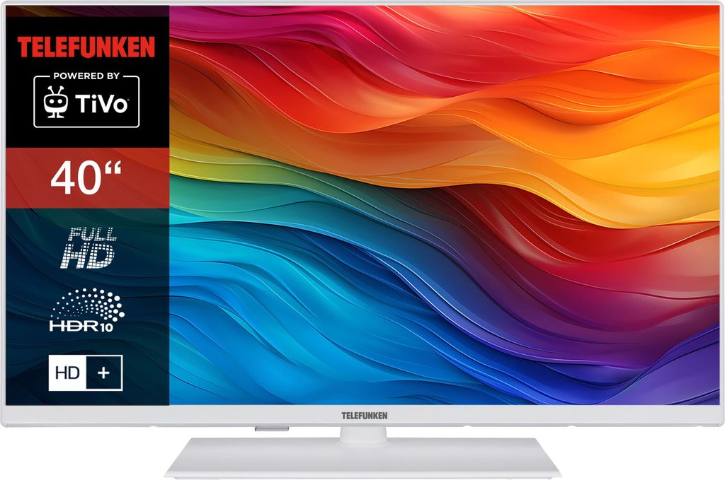 Telefunken Fernseher 40 Zoll Smart TV Powered by TiVo (Full Produktbild