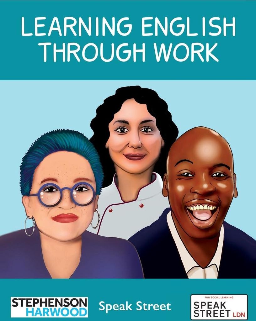 Learning English through work