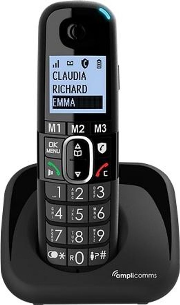 amplicomms BigTel 1500, DECT-Telefon, Kabelloses Mobilteil, Produktbild 