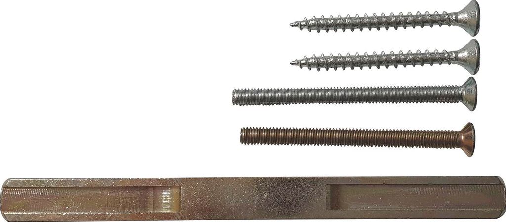 GEOS Stift 8,5 - und Schraubenset en, 37 - 42 mm, Stahl verzinkt, 1 Beutel