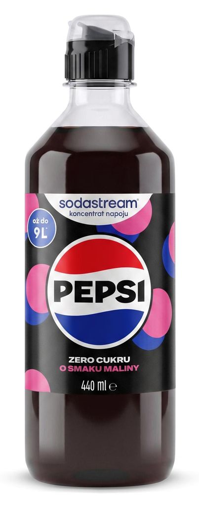 Sodastream-Sirup Pepsi Max Himbeere, 440 ml, 1 Stück Produktbild 