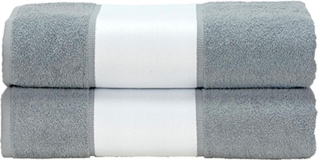 A&R AR081 | Badetuch SUBLI-Me Bath Towel, 70 x 140 cm - Farbe: Anthracite Grey - Größe: 70 x 140 cm
