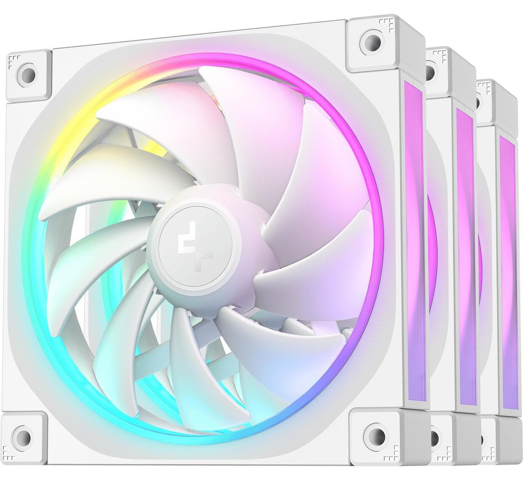 Deepcool DeepCool FL12 WH-3 v 1 Ventilátor do počítačové Obrázek produktu 