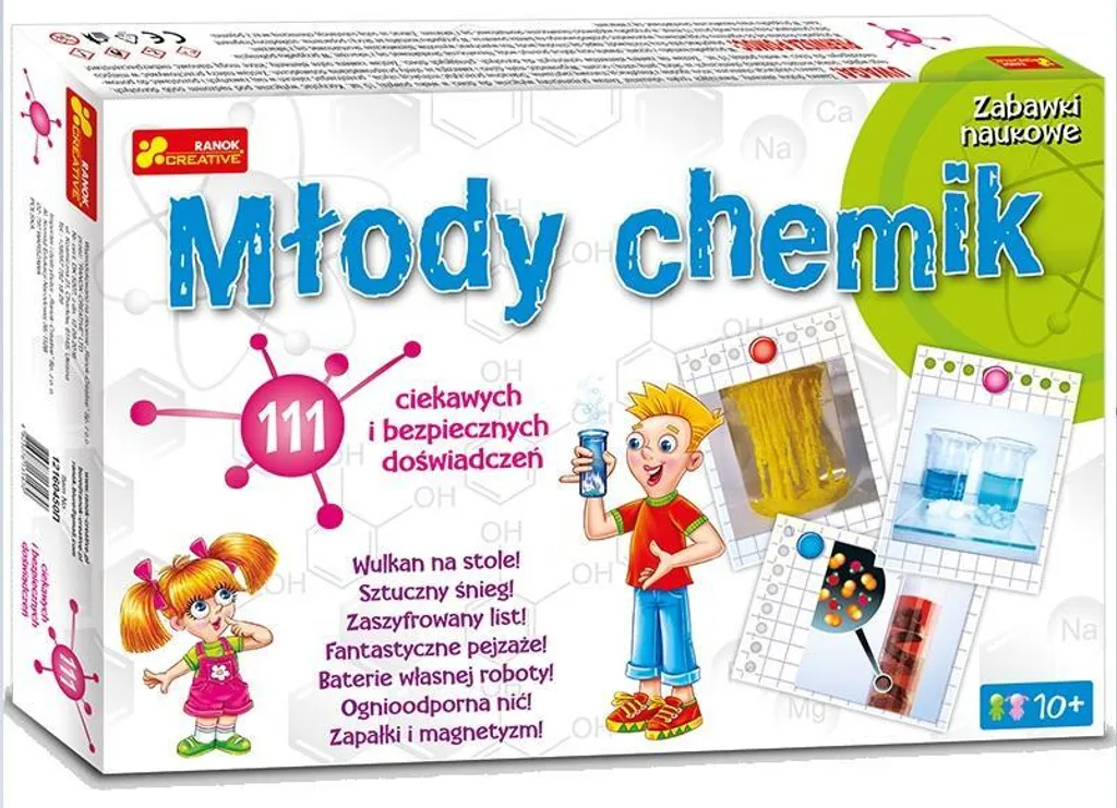 Jeune Chimiste Coffret d'Expériences Scientifiques Éducatif pour Enfant